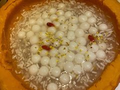 南瓜酒酿小圆子-玫瑰厅上海菜(兴国路店)