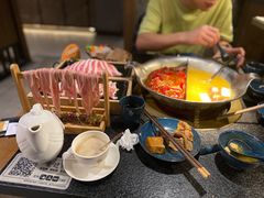 台式麻辣花胶鸡鸳鸯锅-湊湊火锅·茶憩(世博大道店)