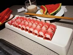 内蒙沙葱羊肉卷-海底捞火锅(奥森店)