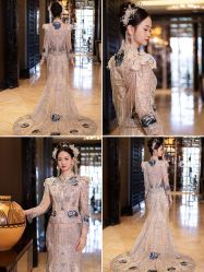 点击看大图 -艾拉·女王婚纱礼服馆