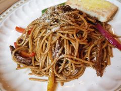 黑椒牛柳意面-玖壹咖啡(临河街店)