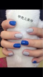 好美的撞色-甲壳儿美甲美睫