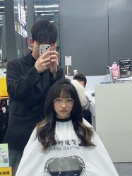 -藤野造型烫发染发