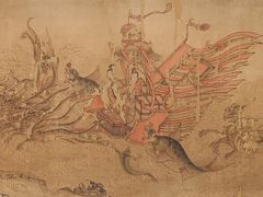 东晋 顾恺之《洛神赋图》宋摹本之卷二-辽宁省博物馆