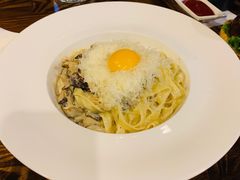 白松露橄榄油蘑菇意面-黑羊西餐厅BlackSheep