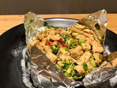 火焰豆腐包-朵朵开素食餐厅(后宰门街店)
