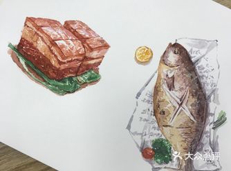 把你喜欢的吃的都画下来