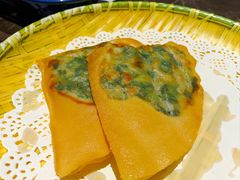 手工韭菜饼-老聃·小鸭鲢城原味客家菜(海沧店)