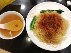 斗门靓虾籽捞银丝面-丽的面家(多宝路店)