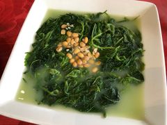 肉碎黄豆浸桑叶芽-凤阁楼果木烧鹅(鹤山陈山店)