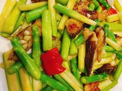 芦笋炒羊肚菌-大笑饭堂(甲子桥店)