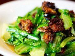豆豉鲮鱼油麦菜-胖子菜馆(隆昌路店)