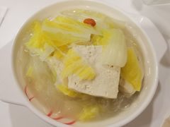 上汤娃娃菜炖豆腐-嘉和一品粥(政府街店)