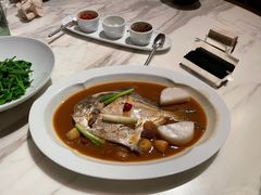 鲳鱼烧年糕-新荣记(新源南路店)