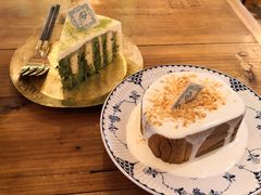 宇治抹茶红豆蛋糕卷-西关84·History·Art·Cafe