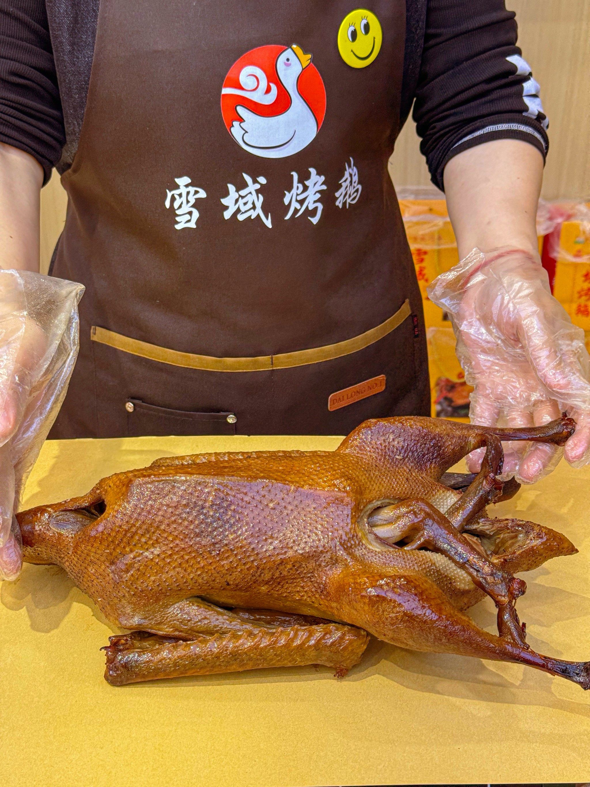东北特产大烤鹅,真香!