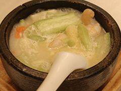 海鲜竹荪浸丝瓜-上海金桥红枫万豪酒店-万豪中餐厅