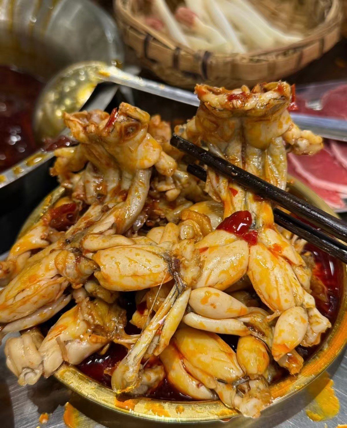 0元玩转这座城蛙蛙肉质很好,紧实!又可