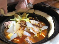 脊骨芸豆锅-满兴咱妈烀饼铁锅炖(兰州北街店)