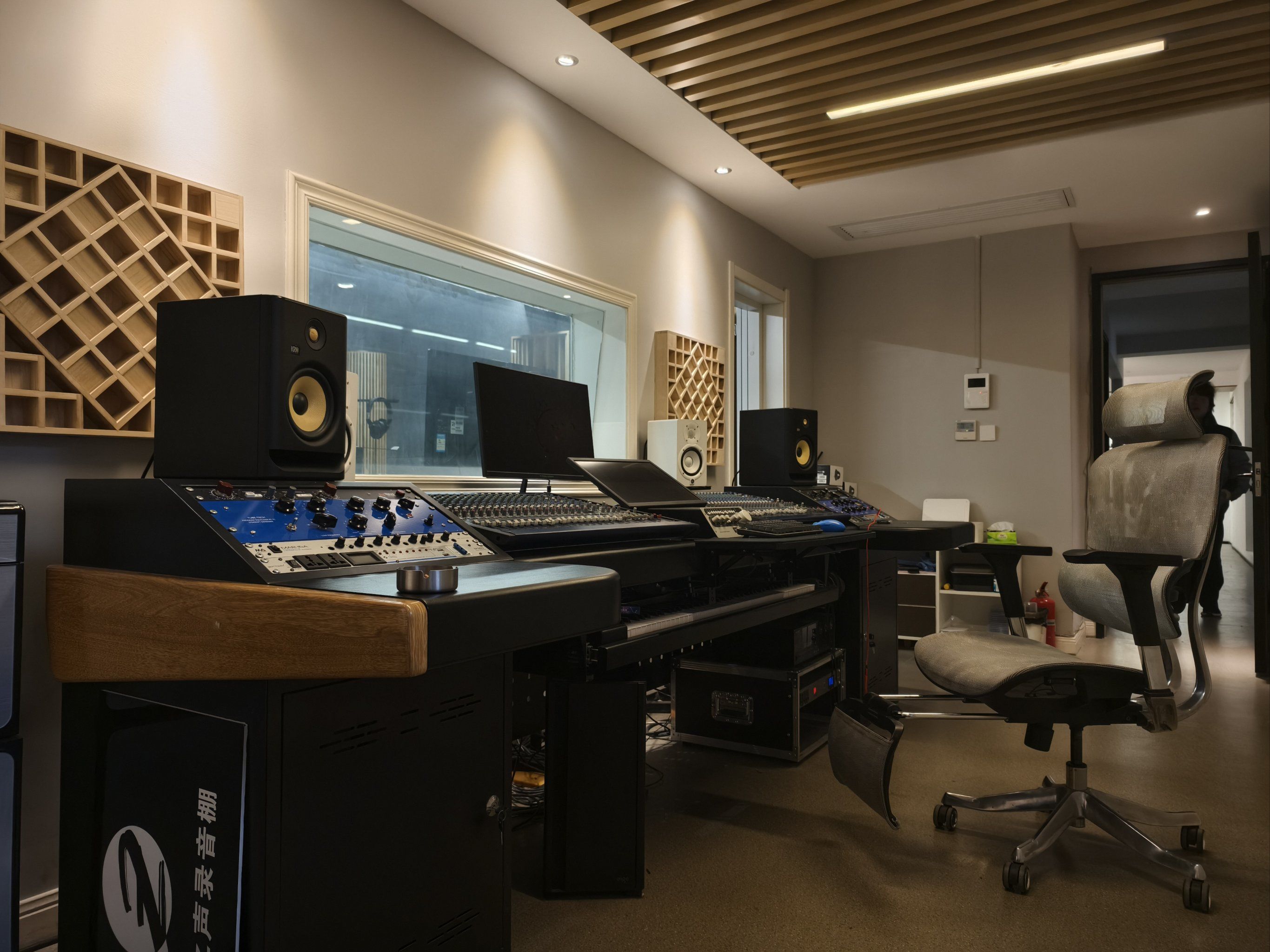 演唱室里的音乐时光