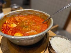 部队泡菜汤-姜虎东白丁烤肉(虹桥天地店)