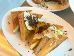 烤吐司夹伊比利芝士与火腿配松露-Ocean's Table 欧舍