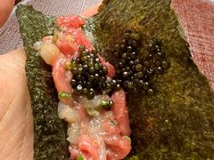 鮪突先小白虾配鱼子酱-鮨龍