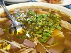 青椒毛血旺-南堂館川菜文化餐厅(天府店)