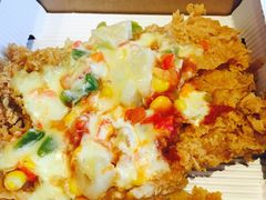 芝士鸡腿至尊无饼底比萨-肯德基(南五店)