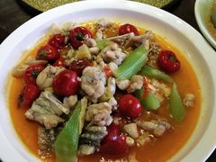老坛泡椒烧牛蛙-涌上外婆桥(南塘店)