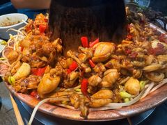 -超越炭火牛蛙火锅鸡(河东店)
