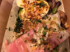 烤时令蔬菜配低温蛋-Cooking Man(中懋天地店)