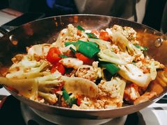石锅菜花-绿茶餐厅(朝阳大悦城店)