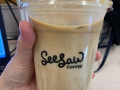 山茶桃胶拿铁-Seesaw Coffee(88铜仁路店)