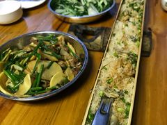 竹筒田鸡饭-香竹农庄•传统竹筒饭(十年店)