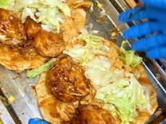 -小红车炸蛋葱油饼