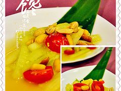 任选来的两款色拉-昆明中心皇冠假日酒店