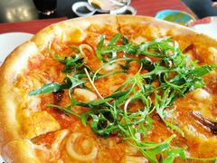 海鲜披萨-WOLFGANG PUCK KITCHEN & BAR(迪士尼小镇店)