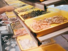 自助取餐区-爱客得牛排海鲜烤肉·火锅自助(春熙路黑金好店)