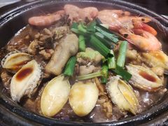 -蜀八婆鲍鱼鸡煲虾(宝安坪洲店)