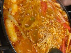 泡菜芝士年糕拉面土豪锅-京玉菲饭店(李村店)