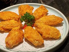 咸蛋黄鸡翅大份-新白鹿餐厅(松江开元地中海店)