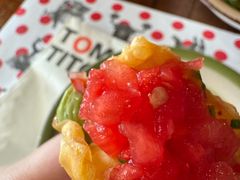 芝麻脆片配牛油果酱及西瓜莎莎-TOMATITO(无限极荟店)