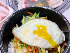 石锅拌饭-平山城鑫烧烤(建国楼店)