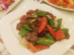尖椒炒牛肉-大四喜茶餐厅(井岸店)
