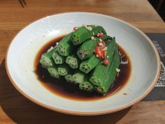 香汁秋葵-必点海鲜·鲅鱼水饺(鞍山西道店)