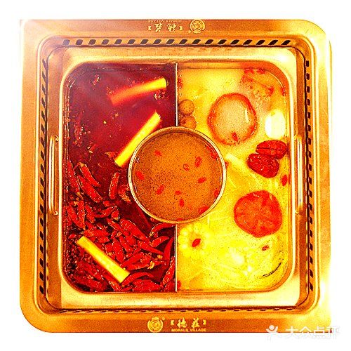 德庄火锅(五河国防路店)鸳鸯锅底图片