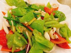 尖椒鱿鱼-龙记烤鸭店(新民路店)