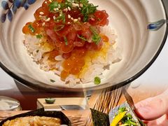金枪鱼泥海胆鲑鱼籽饭-鮨鳳