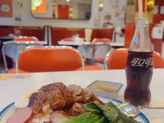 叉烧鸭双拼饭-食运茶餐厅(文化宫店)
